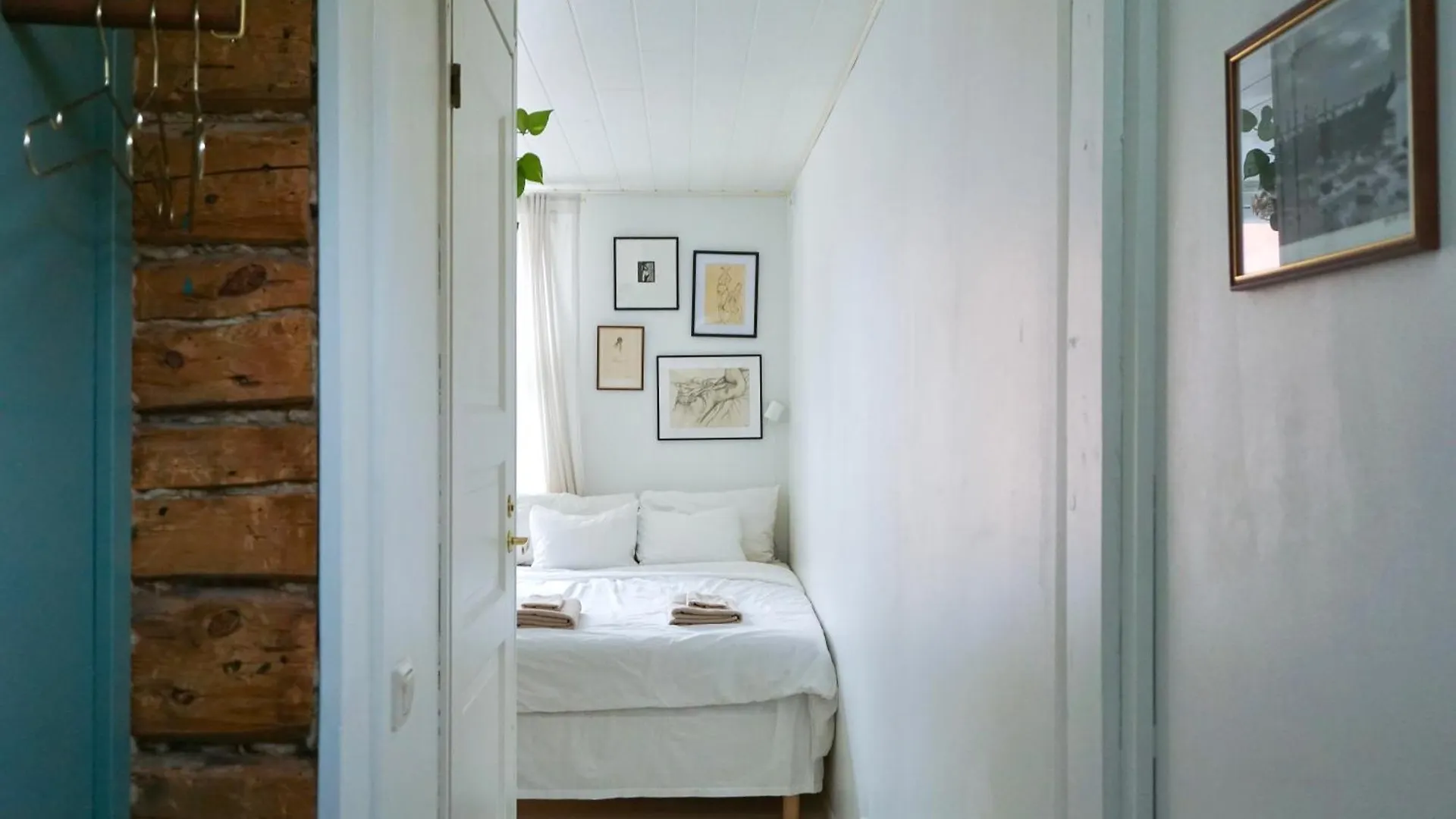 شقة Wooden House Studio With Shared Garden هلسنكي